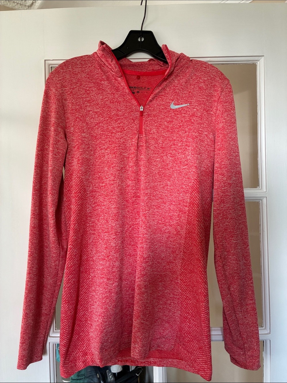 Nike Golf Orange Half-Zip Pullover